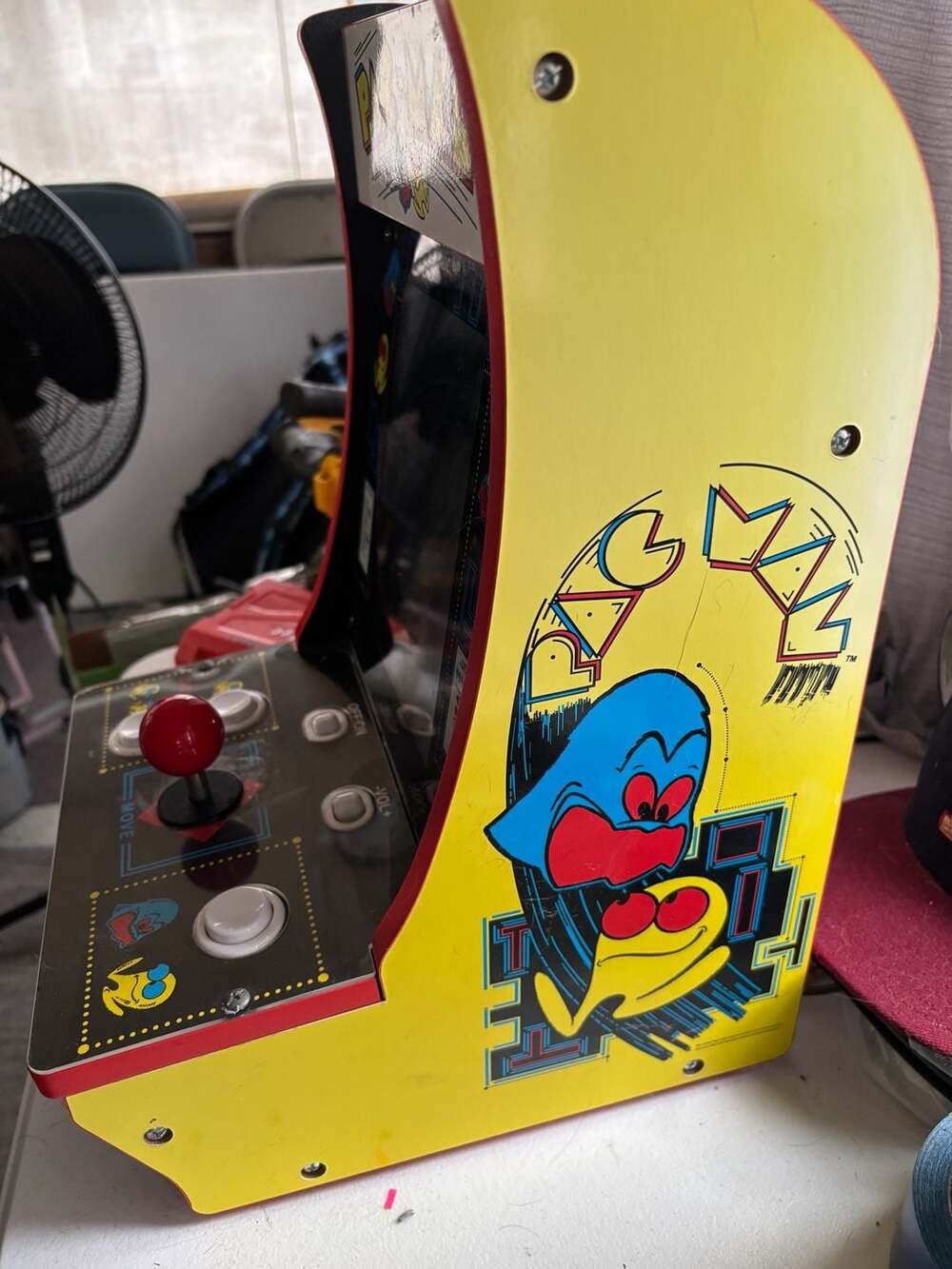 Arcade1Up Pac-Man 1 Player Countercade Tabletop Arcade Machine